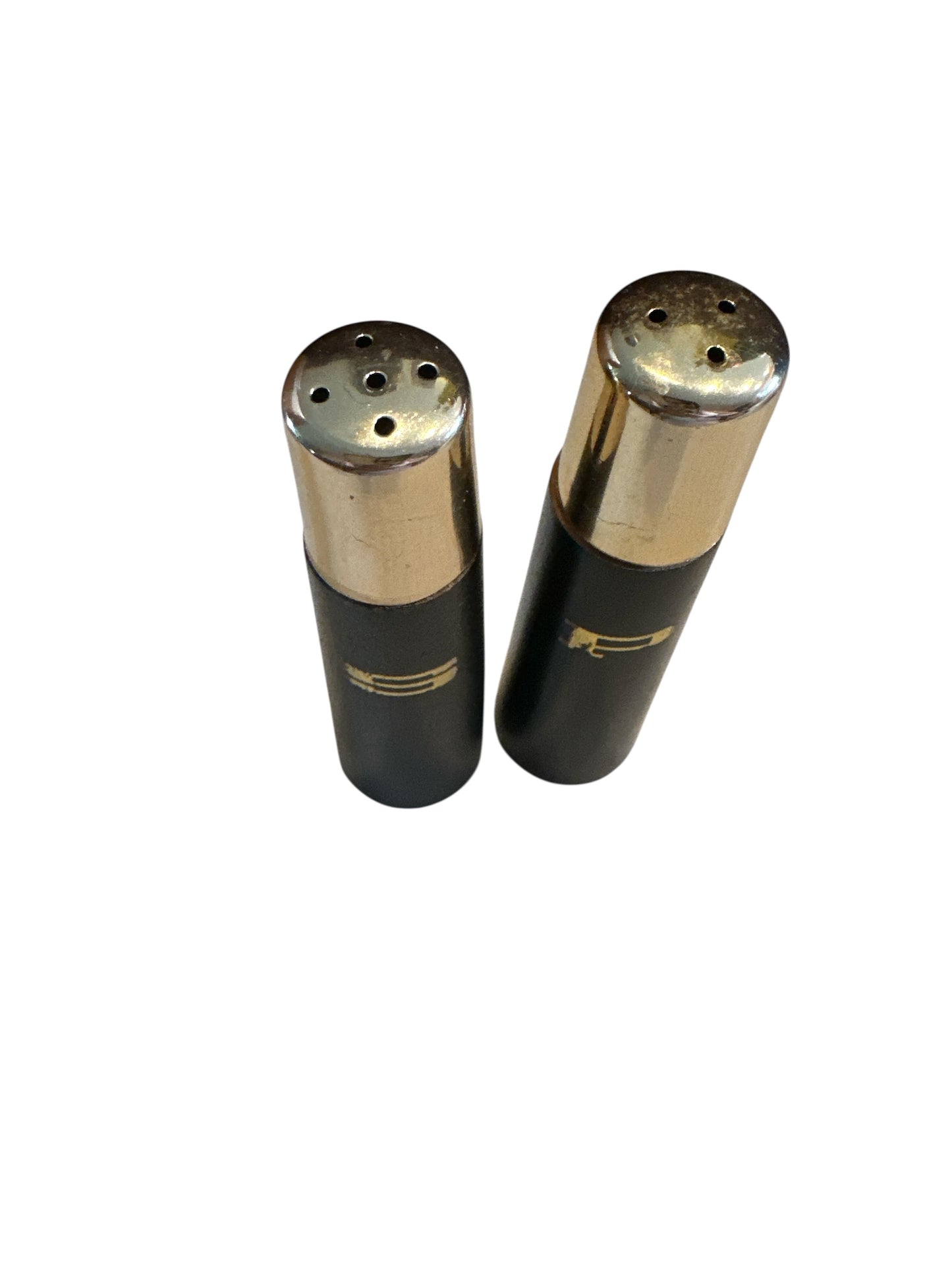 Retro Wooden Tapered Salt and Pepper Shakers