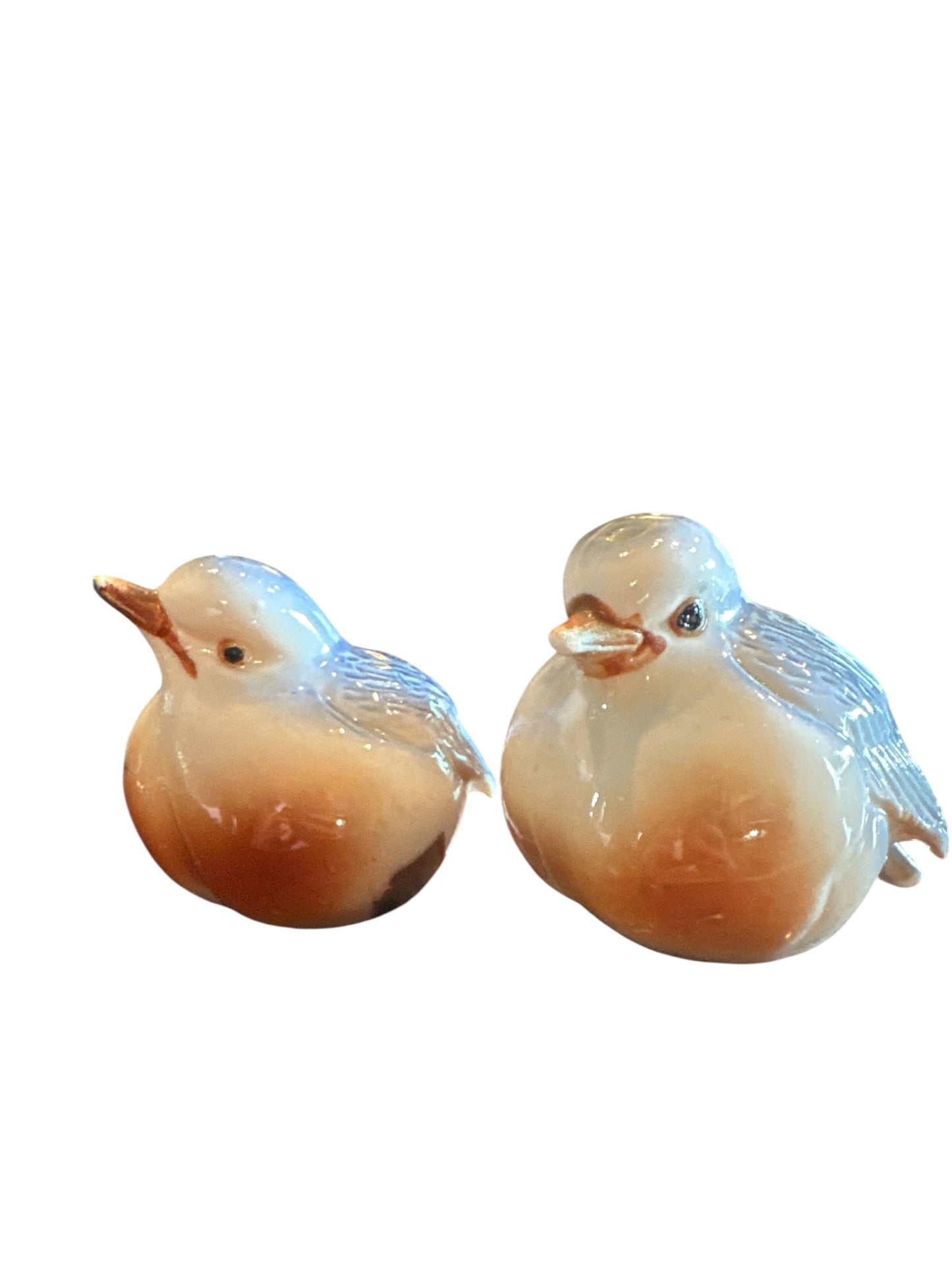 Bone China Bluebird Robin Sparrow Baby Bird Salt and Pepper Shaker