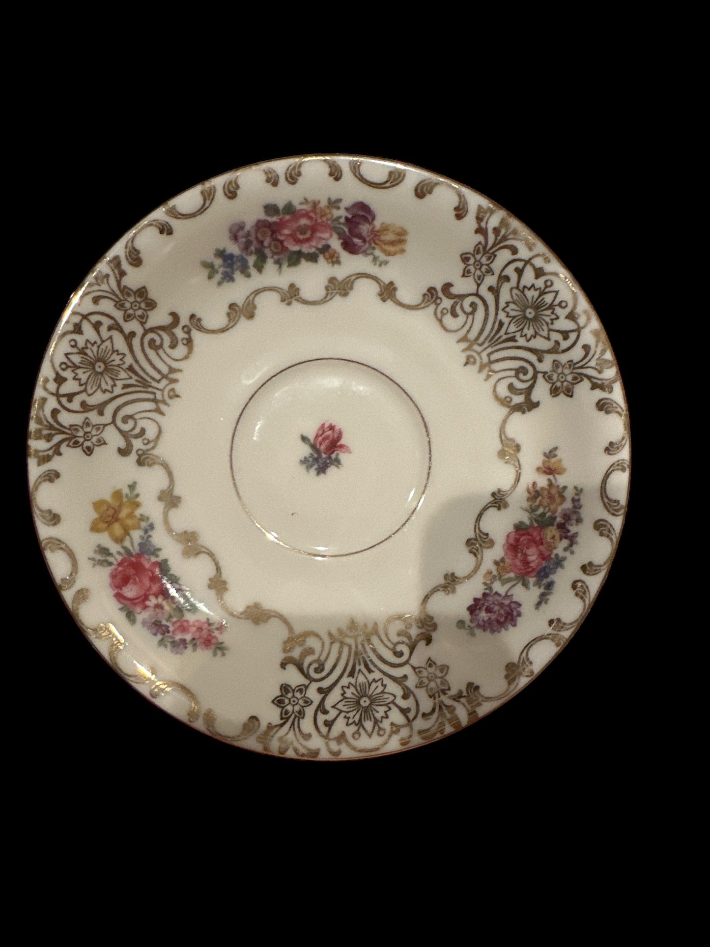 Victoria Czechoslovakia bowl and saucer