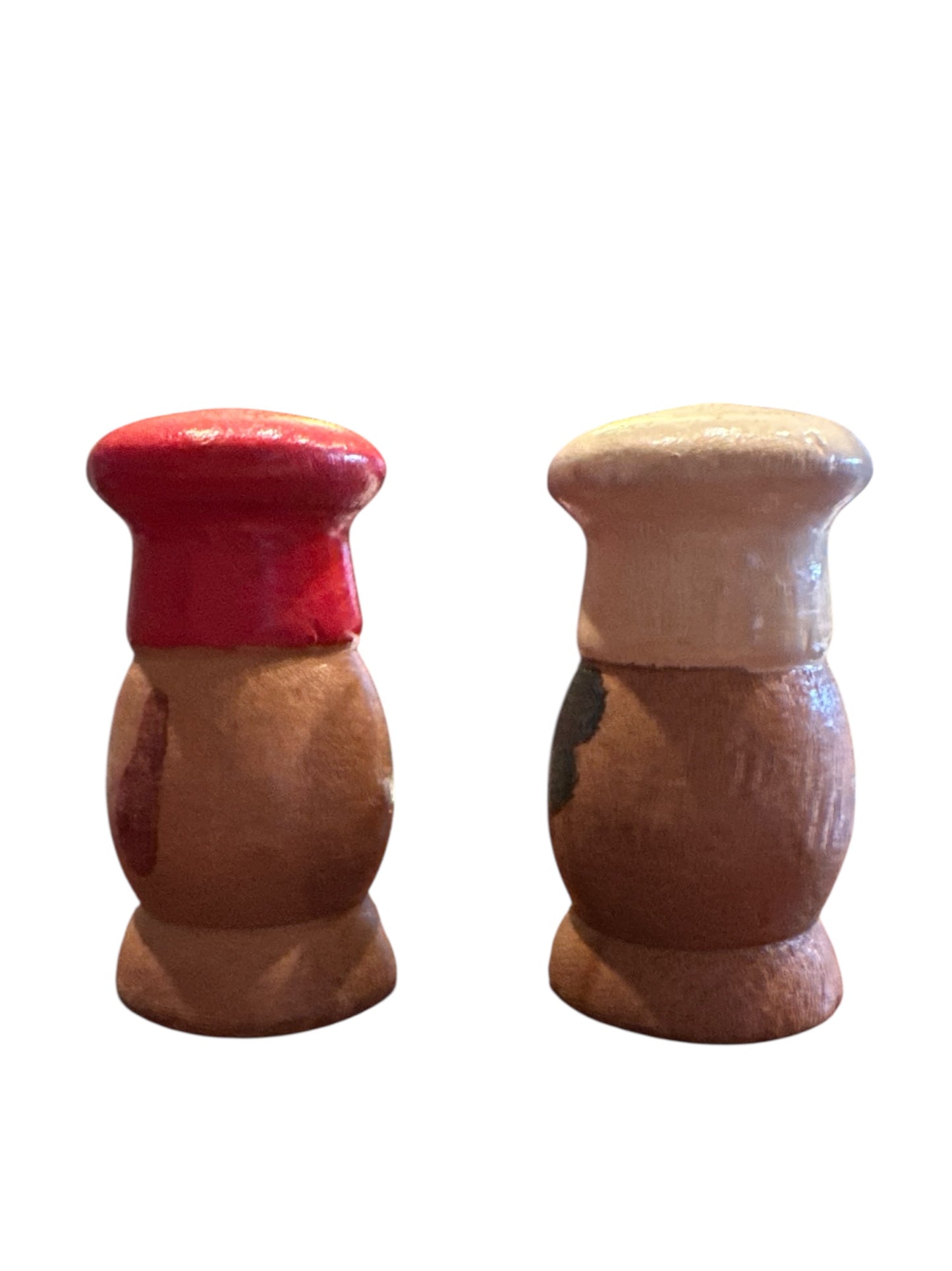 1950’s Wooden Salt and Pepper Shaker Set